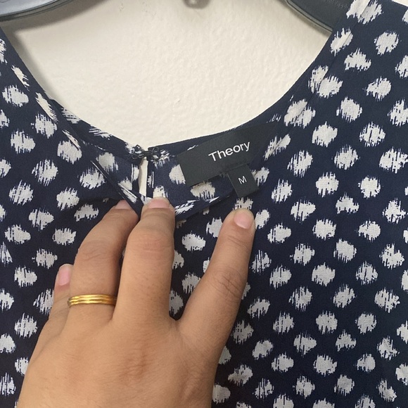 Theory silk tank top - Picture 3 of 5